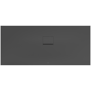 Villeroy & Boch Squaro Infinity douche UDQ1775SQI2RV1S , 170 x 75 x 4 cm, anthracite