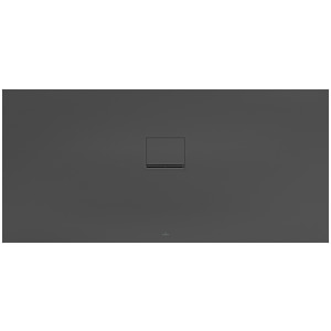 Villeroy & Boch Squaro Infinity shower UDQ1780SQI2IV1S , 170 x 80 x 4 cm, anthracite