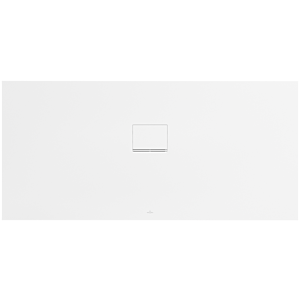 Villeroy &amp; Boch Squaro Infinity shower tray UDQ1780SQI2IVRW 170 x 80 x 4 cm, Stone White, for flush installation