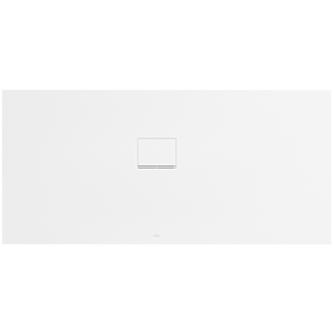 Villeroy &amp; Boch Squaro Infinity shower tray UDQ1780SQI2LVRW 170 x 80 x 4 cm, Stone White, corner installation left against wall