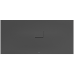 Villeroy & Boch Squaro Infinity douche UDQ1780SQI2RV1S , 170 x 80 x 4 cm, anthracite