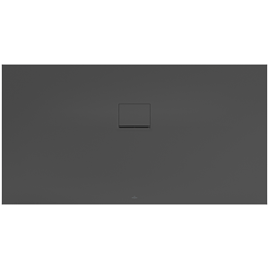 Villeroy & Boch Squaro Infinity douche UDQ1790SQI2IV1S , 170 x 90 x 4 cm, anthracite