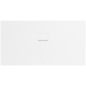 Villeroy und Boch Squaro Infinity Duschwanne UDQ1790SQI2IVRW 170 x 90 x 4 cm, Stone White, für flächenbündige Installation