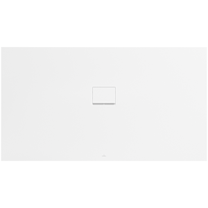 Villeroy &amp; Boch Squaro Infinity shower tray UDQ1810SQI2V-RW 180 x 100 x 4 cm, Stone White, universally installable