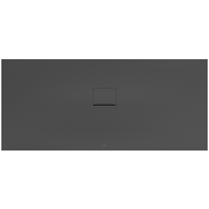 Villeroy & Boch Squaro Infinity shower UDQ1880SQI2V1S , 180x80x4 cm, anthracite anti-slip