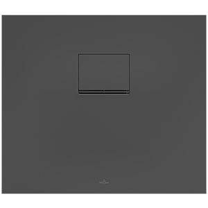 Villeroy & Boch Squaro Infinity douche UDQ8070SQI2IV1S , 80 x 70 x 4 cm, anthracite