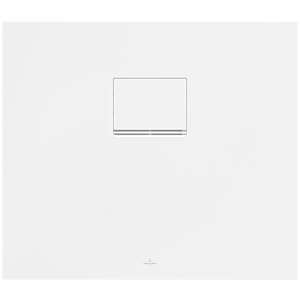 Villeroy &amp; Boch Squaro Infinity shower tray UDQ8070SQI2IVRW 80 x 70 x 4 cm, Stone White, for flush installation