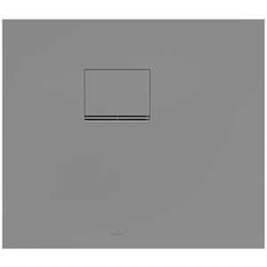 Villeroy & Boch Squaro Infinity shower UDQ8070SQI2LV3S , 80 x 70 x 4 cm, gray