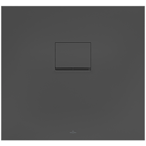 Villeroy & Boch Squaro Infinity douche UDQ8075SQI2IV1S , 80 x 75 x 4 cm, anthracite