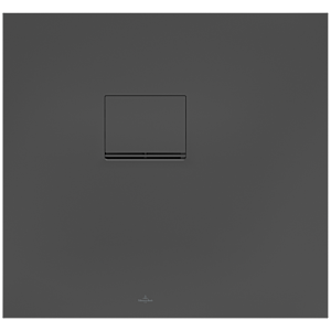 Villeroy & Boch Squaro Infinity shower UDQ8075SQI2LV1S , 80 x 75 x 4 cm, anthracite