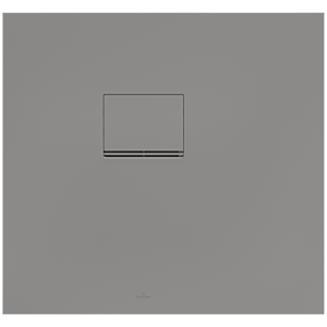 Villeroy & Boch Squaro Infinity shower UDQ8075SQI2LV3S , 80 x 75 x 4 cm, gray