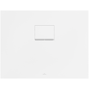 Villeroy &amp; Boch Squaro Infinity shower tray UDQ9070SQI2BVRW 90 x 70 x 4 cm, Stone White, universal, long side cut