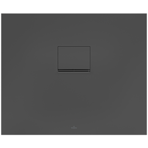 Villeroy & Boch Squaro Infinity shower UDQ9075SQI2BV1S , 90 x 75 x 4 cm, anthracite