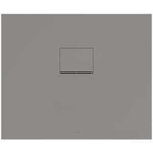 Villeroy & Boch Squaro Infinity Duschwanne UDQ9075SQI2BV3S, 90 x 75 x 4 cm, grau