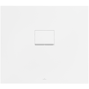Villeroy &amp; Boch Squaro Infinity shower tray UDQ9080SQI2V-RW 90 x 80 x 4 cm, Stone White, universally installable