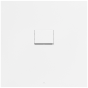 Villeroy &amp; Boch Squaro Infinity shower tray UDQ9090SQI1V-RW 90 x 90 x 4 cm, Stone White, universally installable