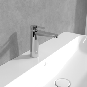 Villeroy and Boch Conum single lever basin mixer TVW12700300161 without pop-up waste, chrome