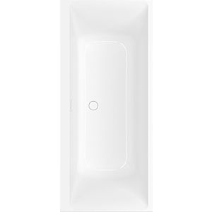 Villeroy & Boch Subway 3.0 baignoire duo à encastrer UBQ180SBW2DV 180 x 80 cm, Quaryl Blanc Alpin