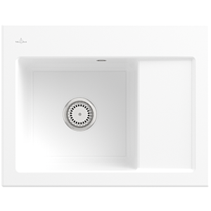 Villeroy & Boch Subway 45 Compact sink 331200R1, 650x220x510mm, white Alpin C +