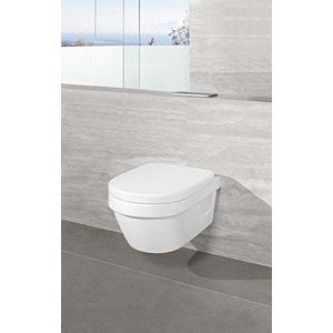 Villeroy & Boch Architectura Wand WC 4687HR01 Combi Pack, weiss, DirectFlush, mit WC-Sitz