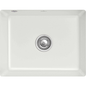 Villeroy und Boch Unterbauspüle 331002SM mit Ablaufgarnitur und Excenterbetätigung, Steam