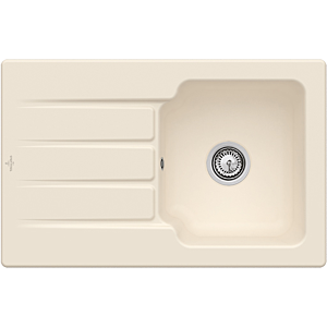 Villeroy and Boch 334000FU 860x510mm made of ceramic Ivory CeramicPlus