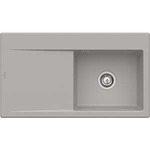 Villeroy and Boch Subway Style 50 built-in sink 335100KD sink right, 900 x 510 mm, fossil CeramicPlus