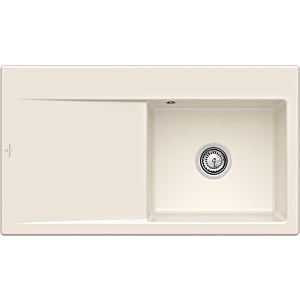Évier à encastrer Villeroy et Boch Subway Style 50 335100KR évier à droite, 900 x 510 mm, crema CeramicPlus