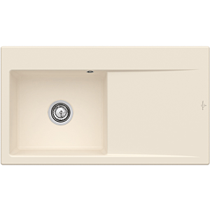 Villeroy and Boch Subway Style 50 Sink 335200FU Left-hand sink, 900 x 510 mm, ivory CeramicPlus