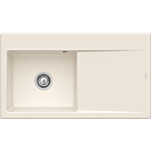 Villeroy and Boch Subway Style 50 Sink 335200KR Left-hand sink, 900 x 510 mm, crema CeramicPlus