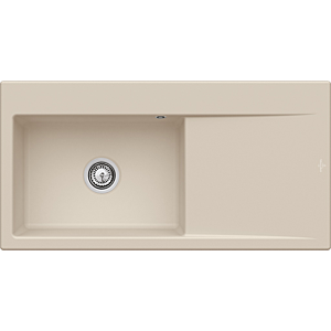 Villeroy and Boch Subway Style 60 Sink 336200AM Left-hand sink, 510 mm, almond CeramicPlus