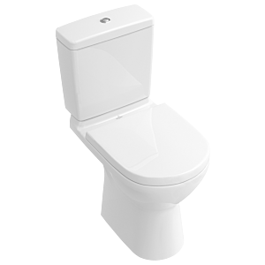 Villeroy & Boch Stand-Tiefspül-WC o.Novo 566101R1  weiss Ceramicplus, für Kombination, Abg. senkrecht