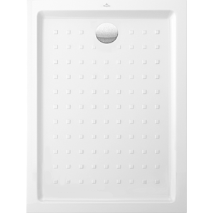 Villeroy & Boch Duschwanne O.Novo 62221201 120 x 80 x 6 cm, weiss, mit Noppen Oberfläche