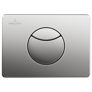 Villeroy & Boch ViConnect WC actuator plate 922485LC stainless steel, plastic
