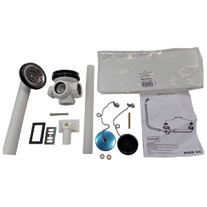 Villeroy & Boch Überlaufgarnitur 94290061 Zubehör 942900 Verchromt