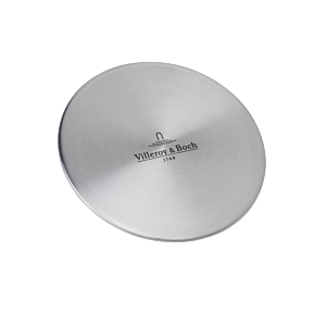 Villeroy and Boch valve cover Stainless Steel solid