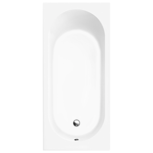 Villeroy and Boch O.novo rectangular bathtub UBA177CAS2V-01 170x70cm, white