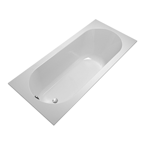 Villeroy and Boch rectangular bathtub UBQ180OBE2V-RW 180 x 80 cm, stone white