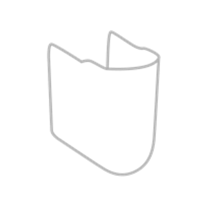 Villeroy und Boch O.NOVO Ablaufhaube 52660001 mit Befestigungsset, weiß