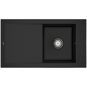 Villeroy & Boch Timeline sink 330701J0 with waste set and manual operation, chromite