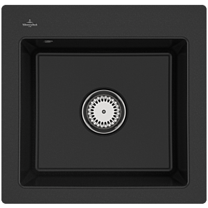 Villeroy et Boch Évier à Subway avec garniture de vidage et fonctionnement manuel, chromite