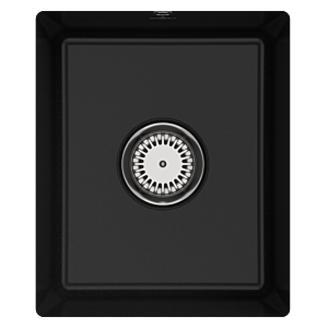 Villeroy und Boch Unterbauspüle 332401J0 mit Ablaufgarnitur und Handbetätigung, Chromit