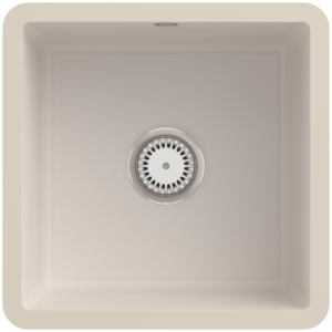 Villeroy et Boch 332501KR avec garniture de vidage et fonctionnement manuel, crema