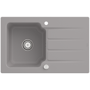 Villeroy and Boch Architectura sink 334002KD Fossil, waste fitting with eccentric operation