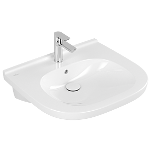 Villeroy & Boch O.Novo Vita Waschtisch 41196001 weiss, 60 x 55 cm, mit Hahnloch und Überlauf