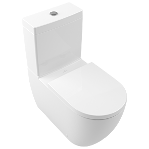 Villeroy & Boch Subway 3.0 sur pied WC combinaison 4672T001 37x71cm, TwistFlush, sans rebord, blanc