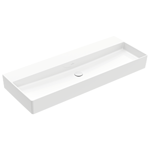 Villeroy und Boch Memento 2.0 Waschtisch 4A22C301 120x47cm, ohne Hahnloch & Überlauf, Weiß