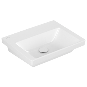 Villeroy et Boch Subway 3.0 vasque 4A705801 55x44cm, sans trou pour robinet / sans trop-plein, blanc