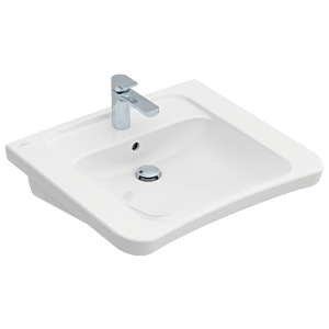 Villeroy & Boch Architectura Waschtisch 517867R1 Vita, 65 x 55 cm, weiss c-plus, mit Überlauf