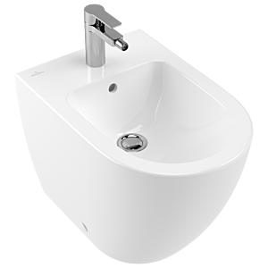Villeroy & Boch Stand-Bidet Subway 2.0 54010001 weiß, 1 Hahnloch, Überlauf